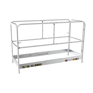 ENSEMBLE GARDE-CORPS EN ALUMINIUM