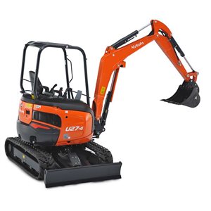 EXCAVATRICE 2.7 TONNES KUBOTA U27