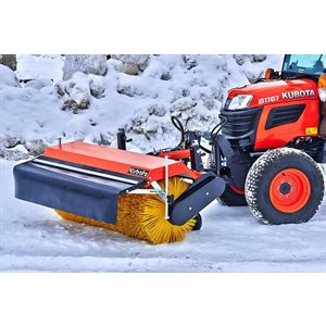 TRACTEUR 35HP AVEC BALAI 72'' ET RESERVOIR D'EAU